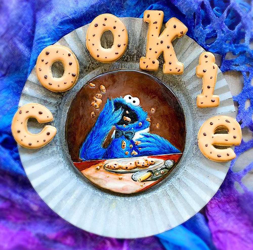 Cookie Monster Cookie