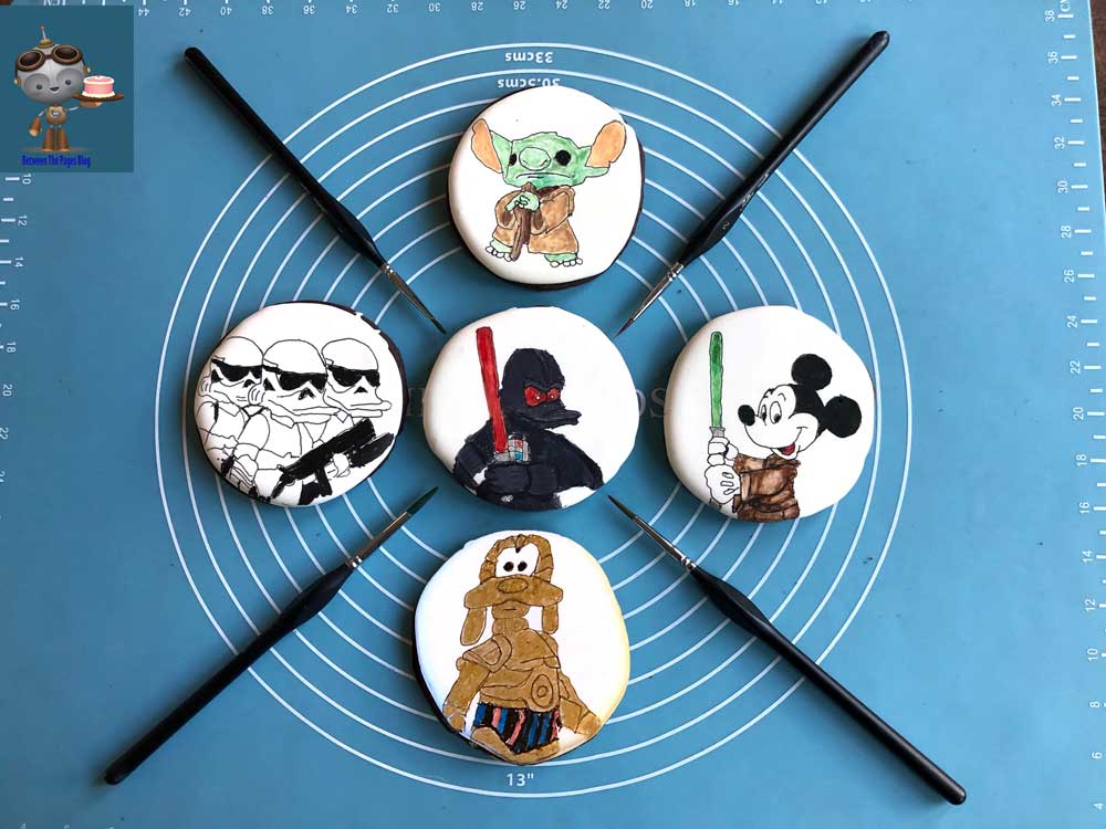 Star Wars Disney Mashup Cookies
