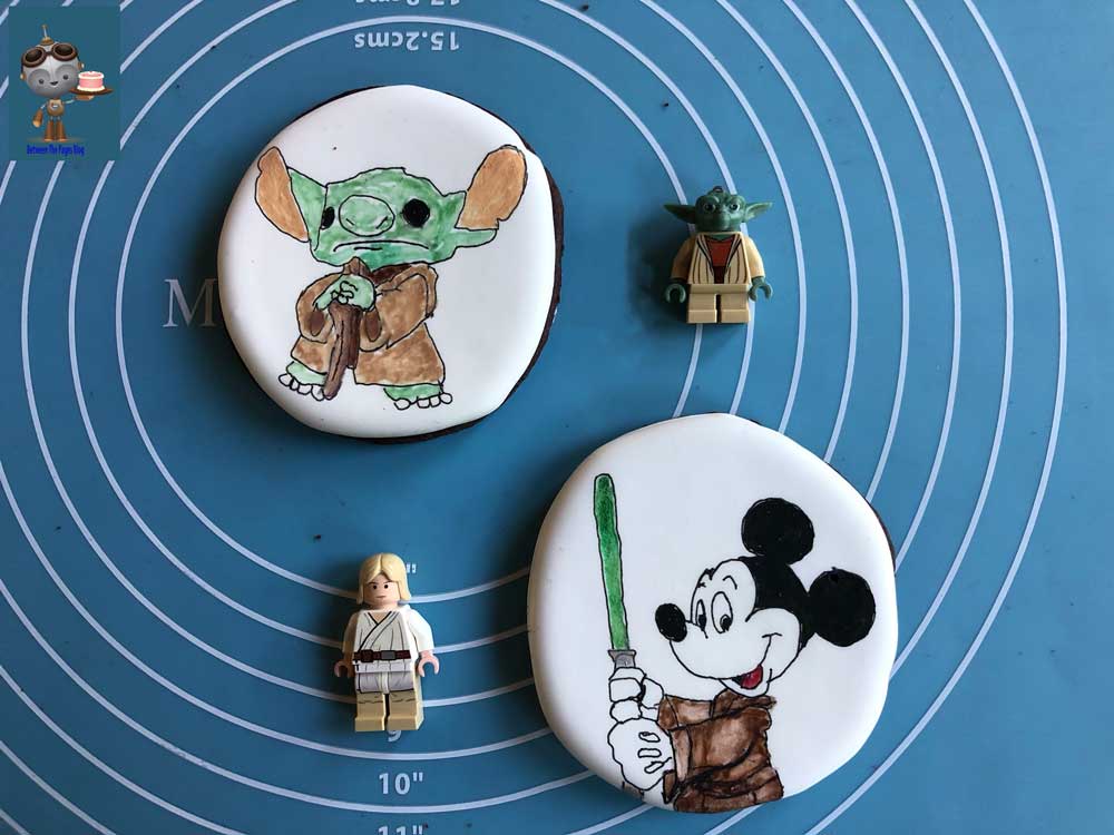 Stitch Yoda Cookie