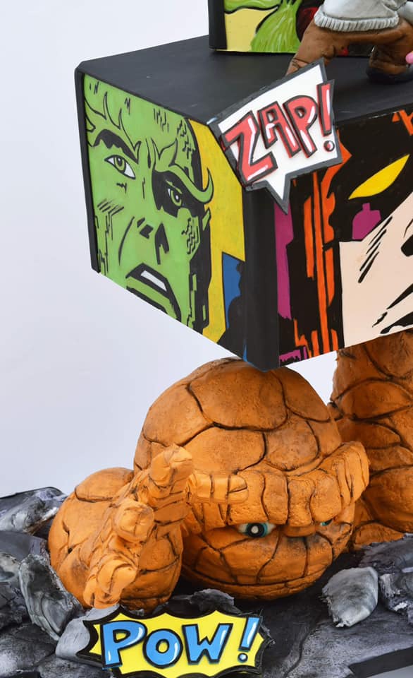 Close-up of Thing Cake