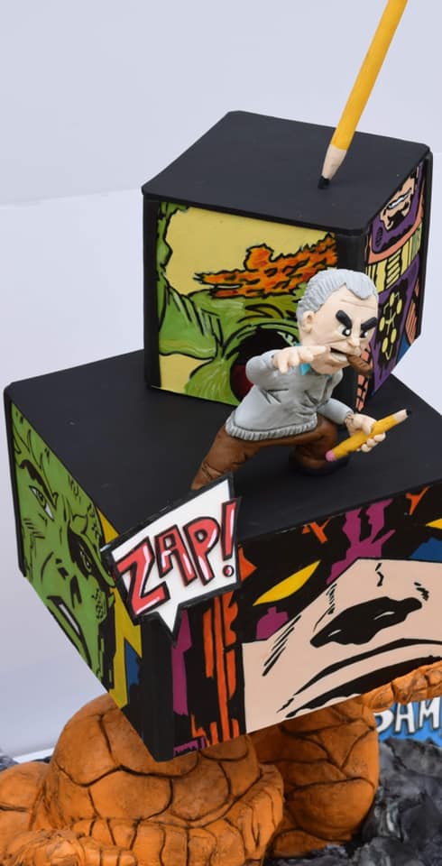 Jack Kirby Cake Topper