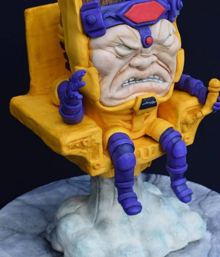 Right Side View of MODOK Cake