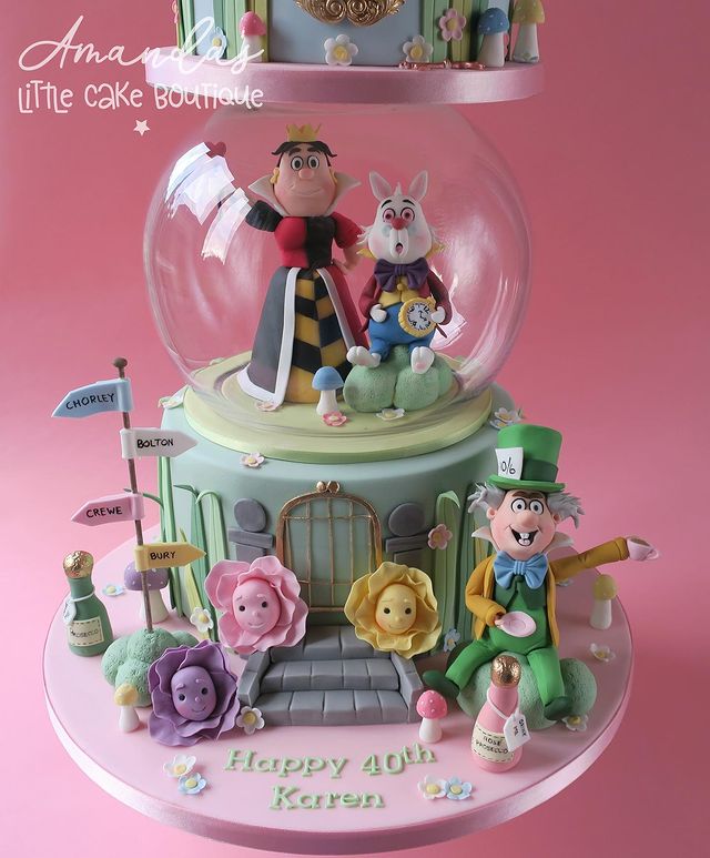Alice in Wonderland Cake