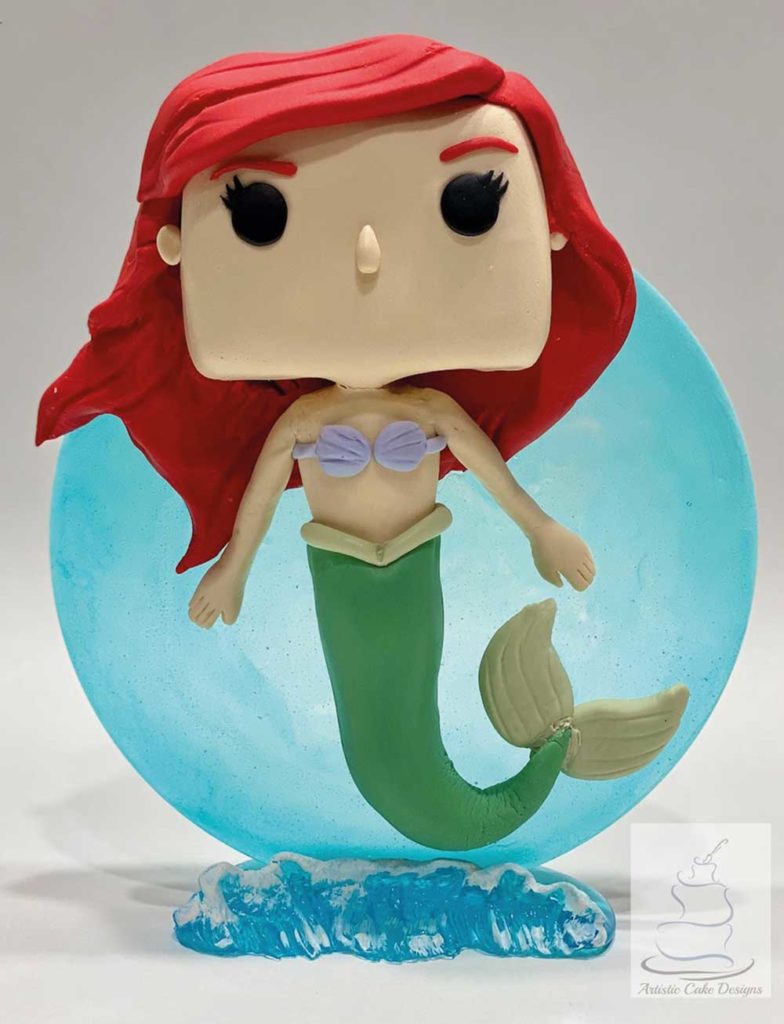 Little Mermaid Funko Pop Cake