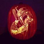 Boba Fett Pumpkin