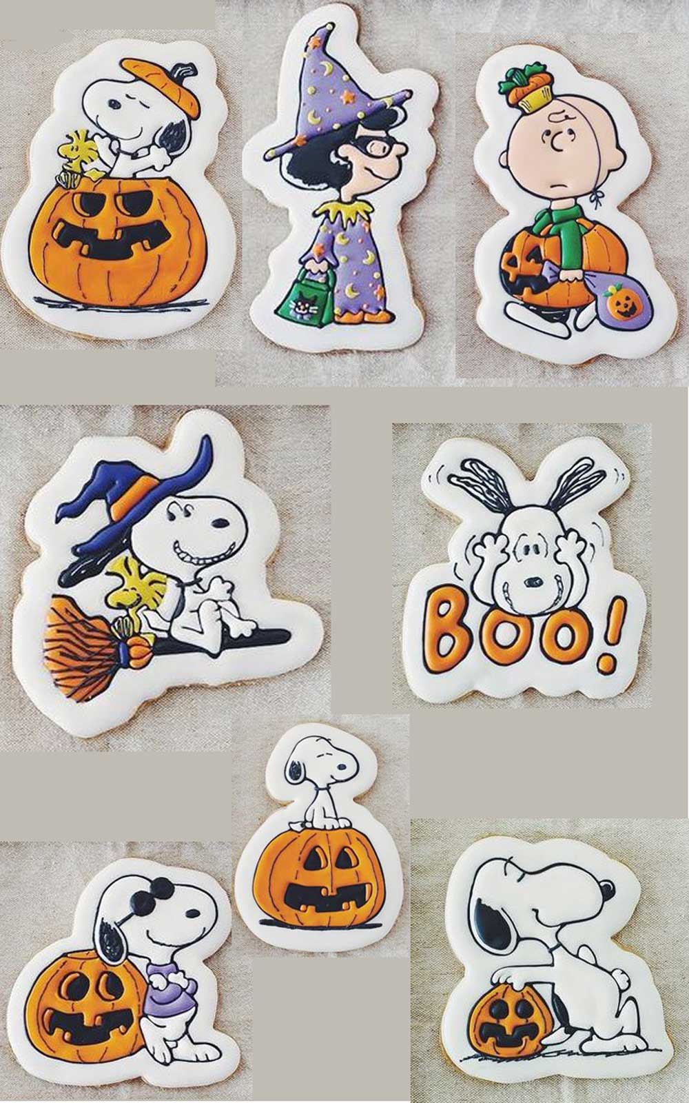 Charlie Brown Halloween Cookies