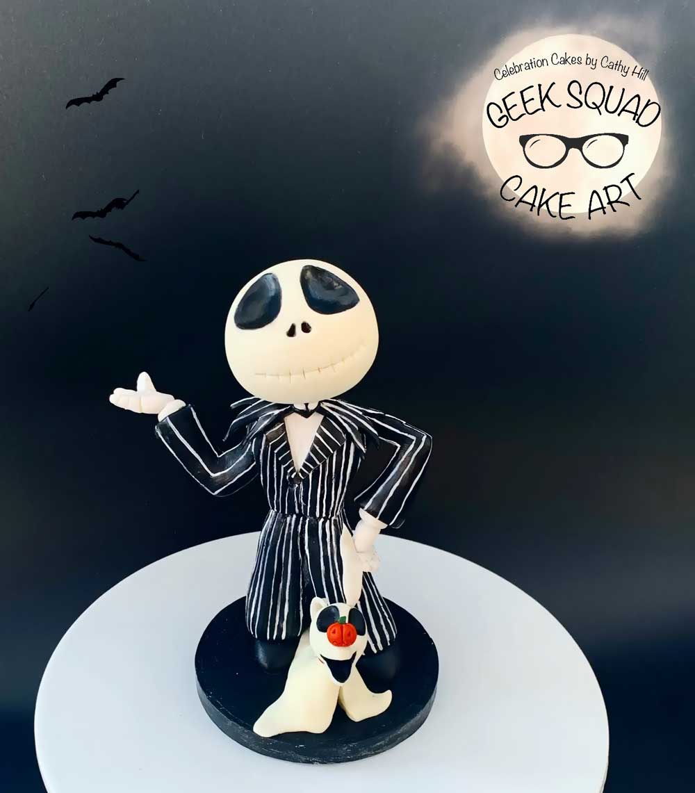 Funko Pop Jack Skellington Cake