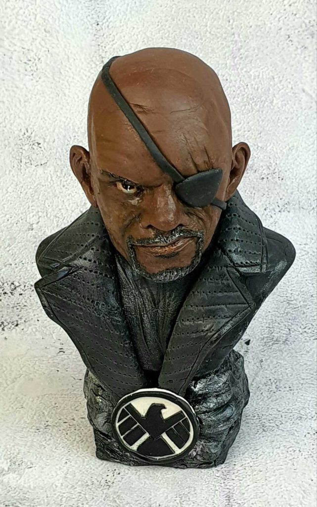 Nick Fury Cake