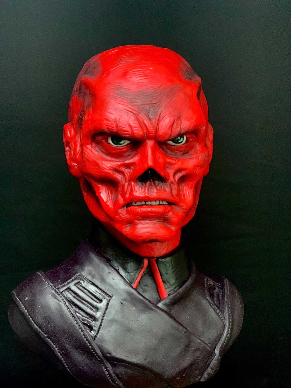 Red Skull Cake