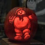 Stay Puft Marshmallow Man Pumpkin