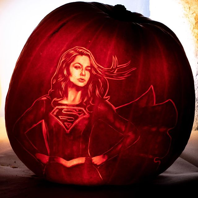 Supergirl Pumpkin