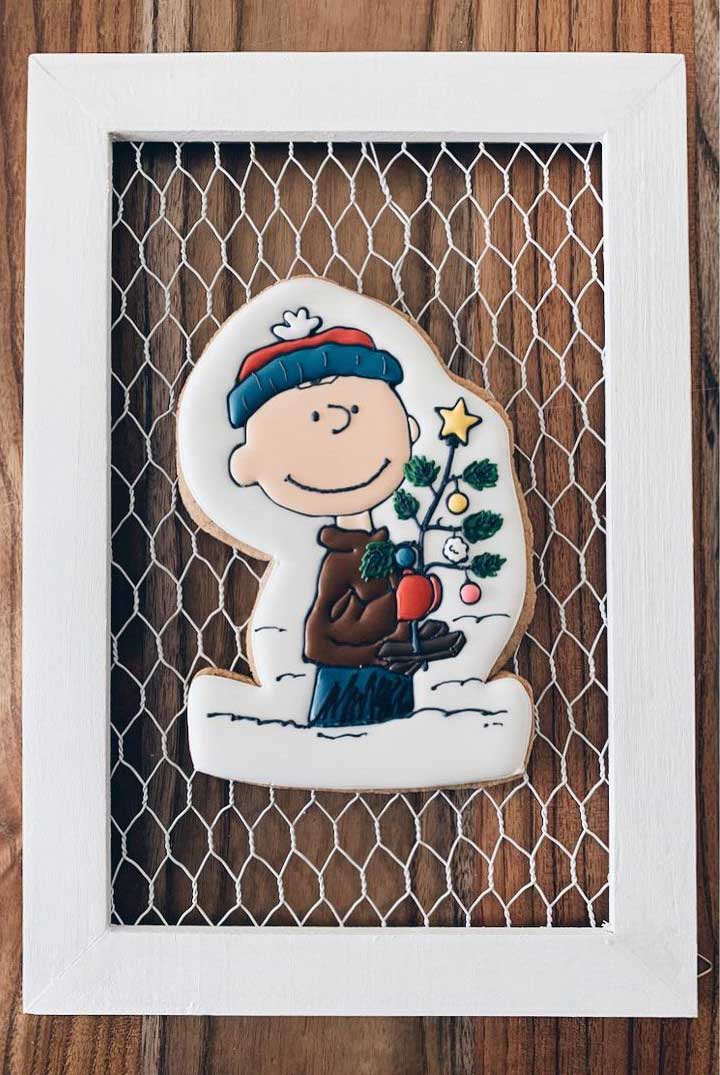 Charlie Brown Christmas Cookie