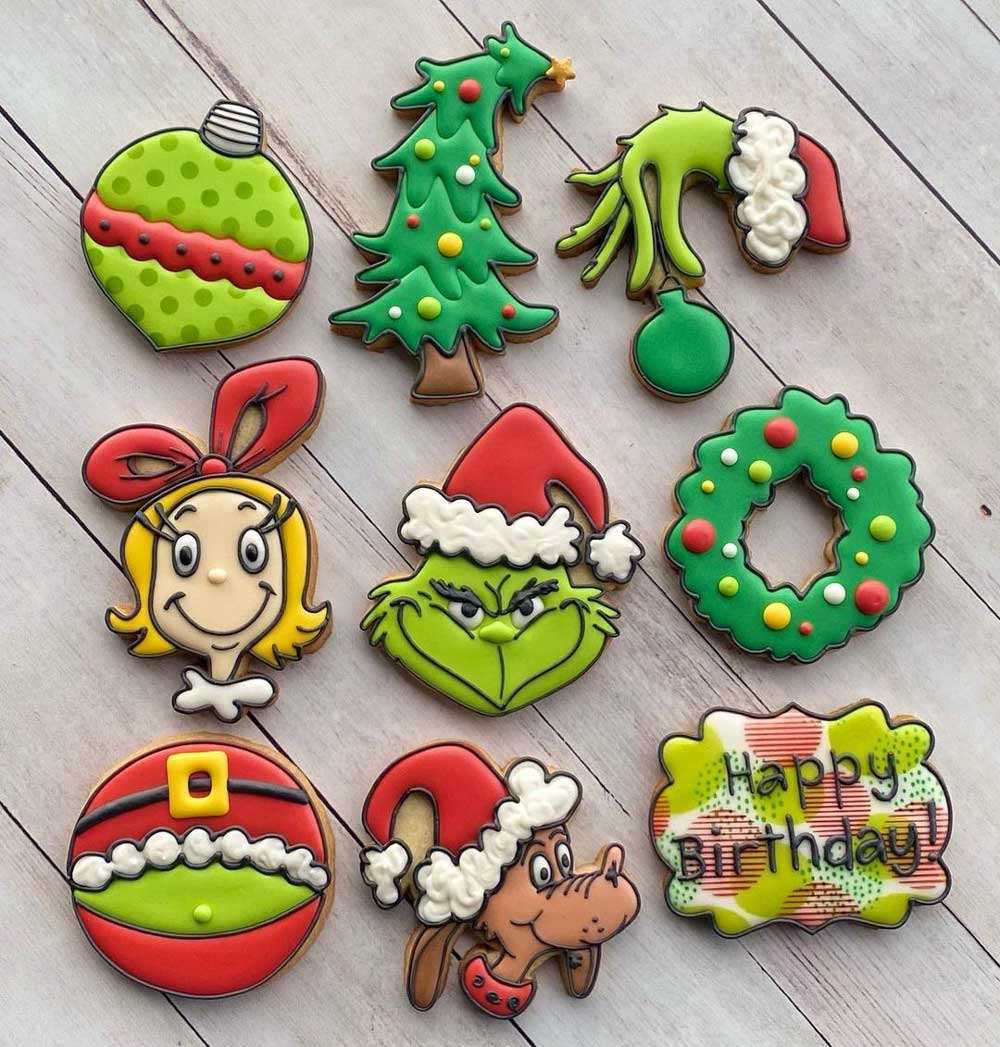 Grinch Cookies