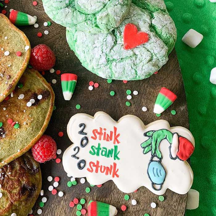 Grinch Cookie