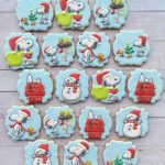 Snoopy & Woodstock Christmas Cookies