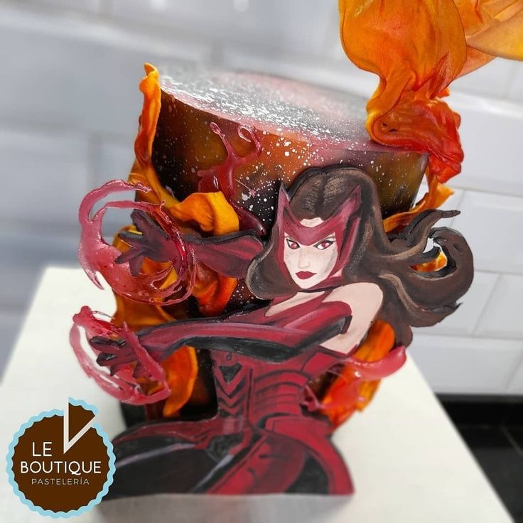 Scarlet Witch Cake