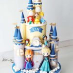 Disney Princess Castle Cake