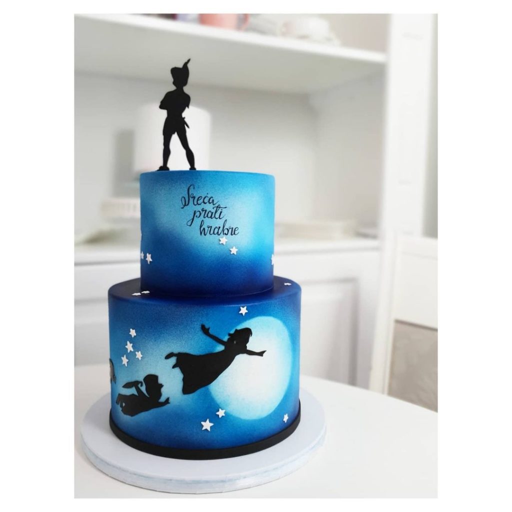 Peter Pan Silhoutte Cake