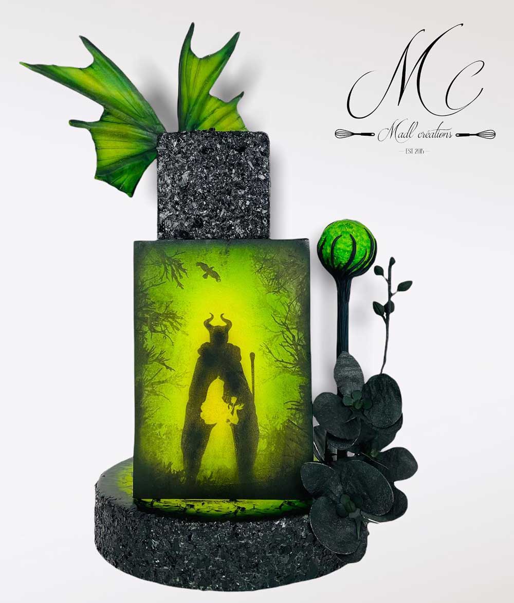 Maleficent Cake