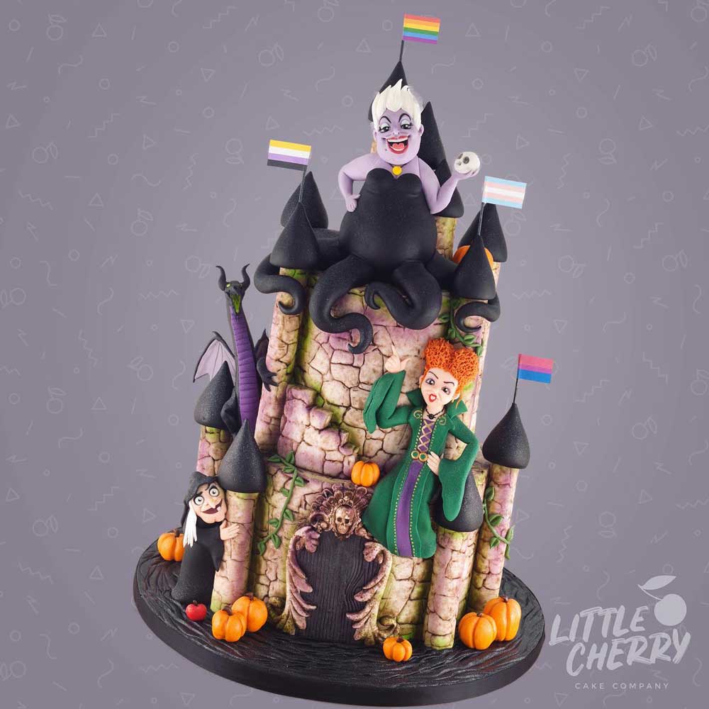 Disney Villains Cake