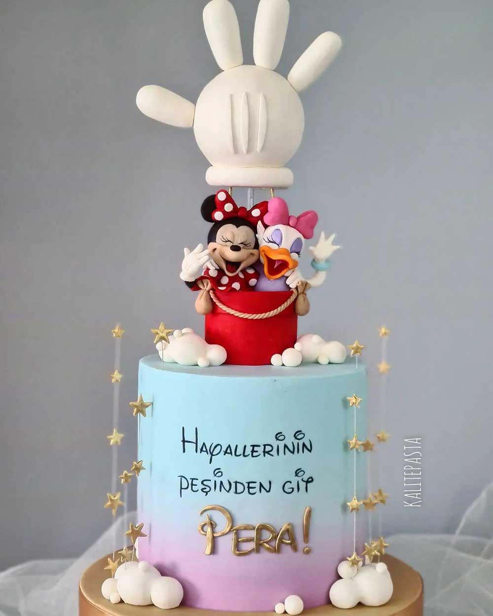 Mickey Mouse Clubhouse Minnie Daisy Cake Between The Pages Blog