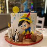 Mickey & Minnie Valentine’s Day Cake