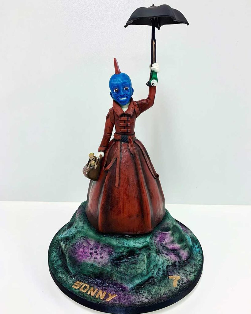 Yondu Mary Poppins Cake