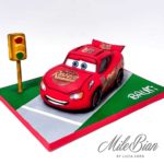 Lightning McQueen Cake