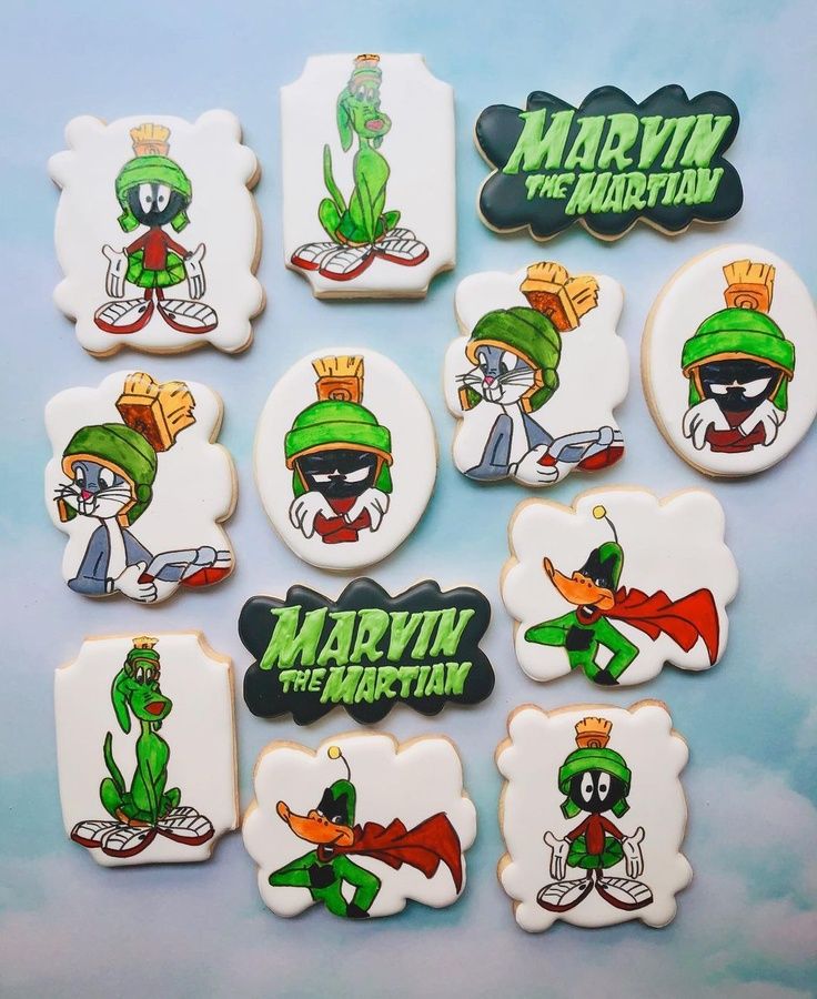 Marvin The Martian Cookies
