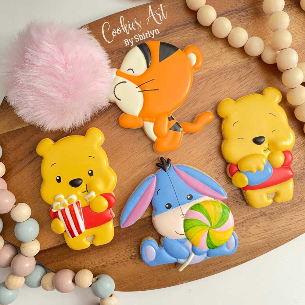 Chibi Pooh Cookies