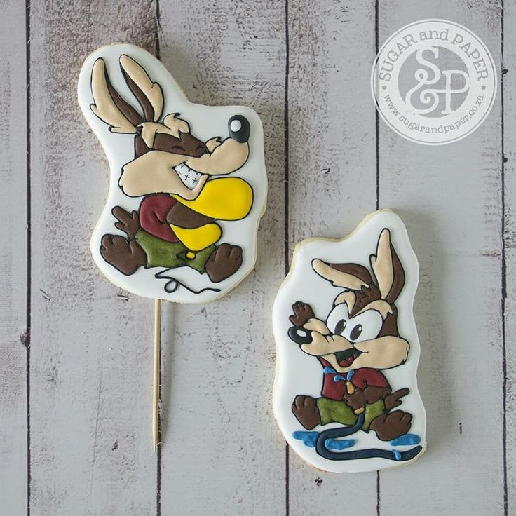 Toddler Wile E. Coyote Cookies