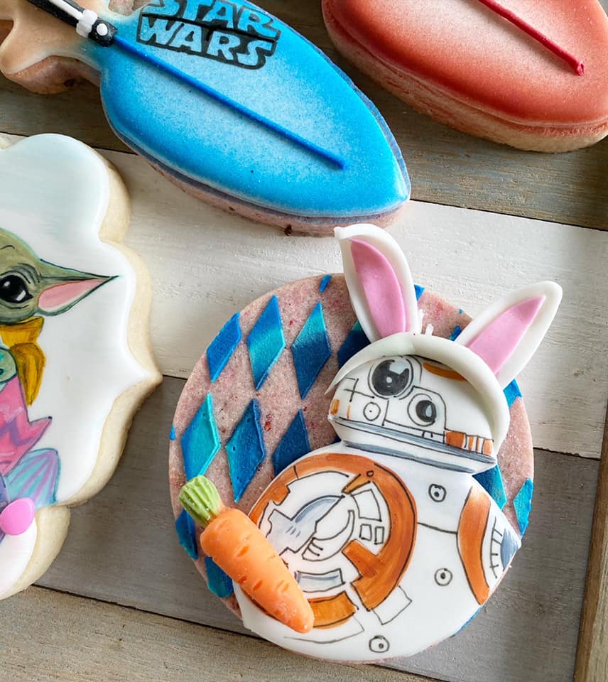 BB-8 Easter Cookie