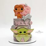 Baby Yoda Meets ET Cake