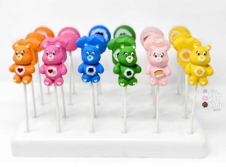 Care Bears Cake Pops