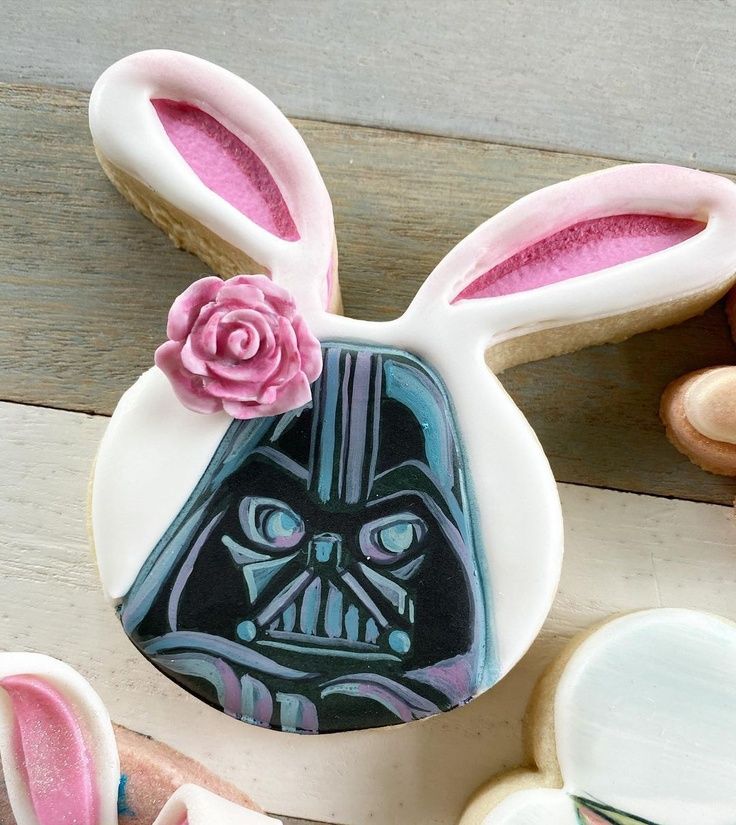 Darth Vader Easter Cookie