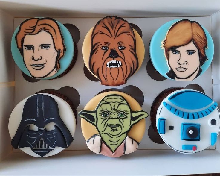 Empire Strikes Back Cupcakes
