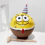 SpongeBob Piñata Cake