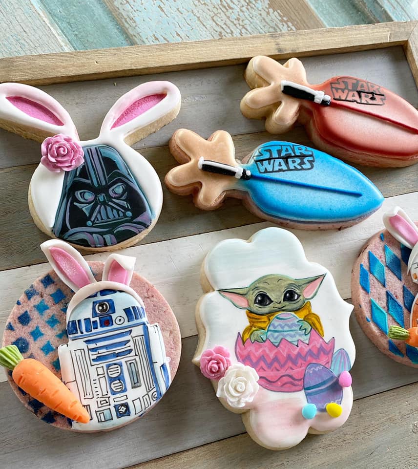 Star Wars Easter Cookies
