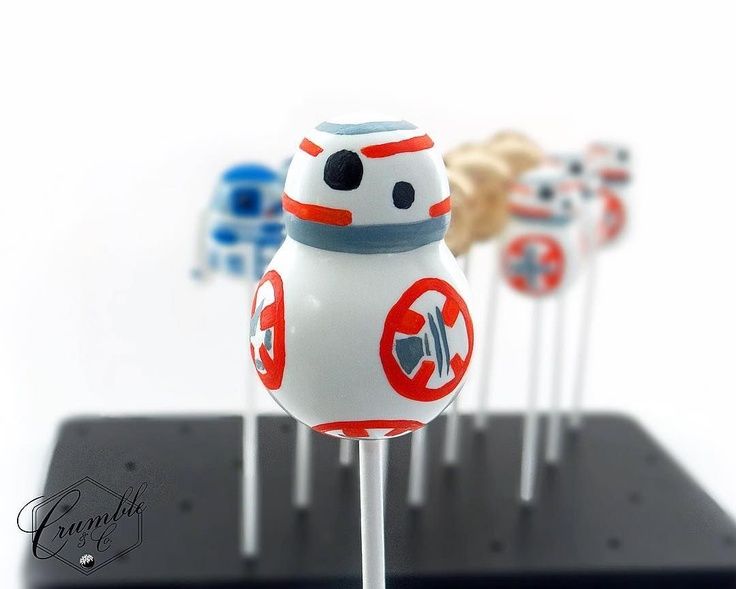 BB-8 Cake Pop