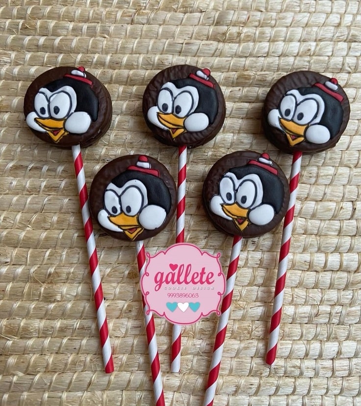 Chilly Willy Cookie Pops
