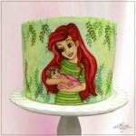 Disney Mother’s Day Cake Featuring Ariel