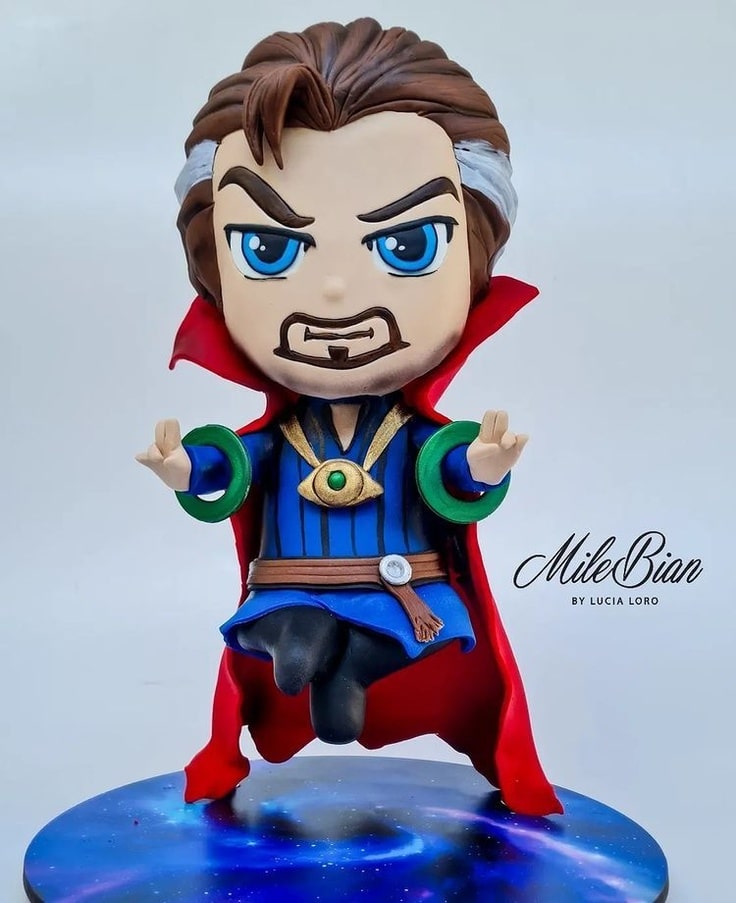 Levitating Stephen Strange Cake