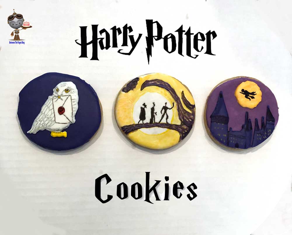Purple Harry Potter Cookies