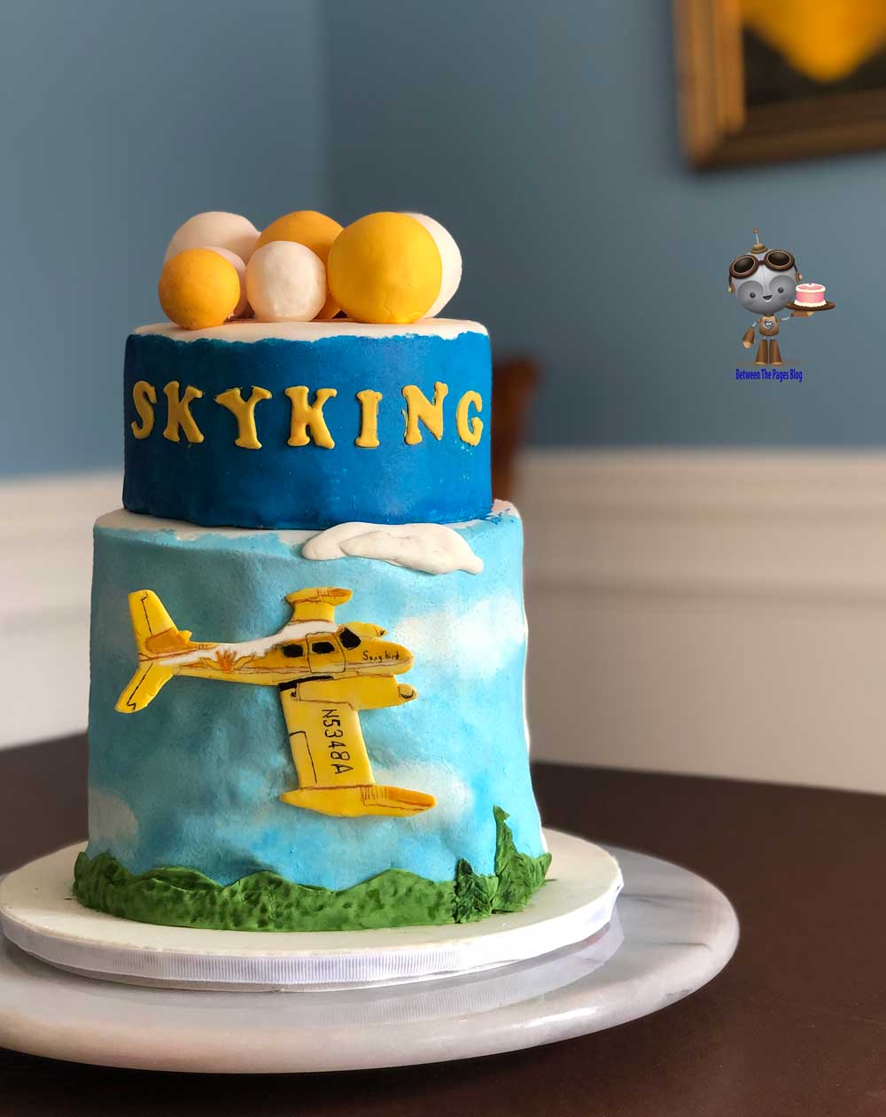 Sky King TV show cake