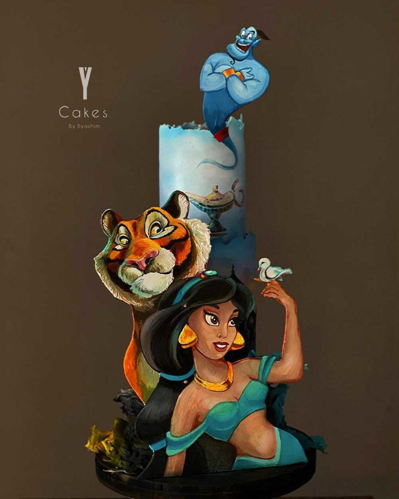 Jasmine Rajah & Genie Cake