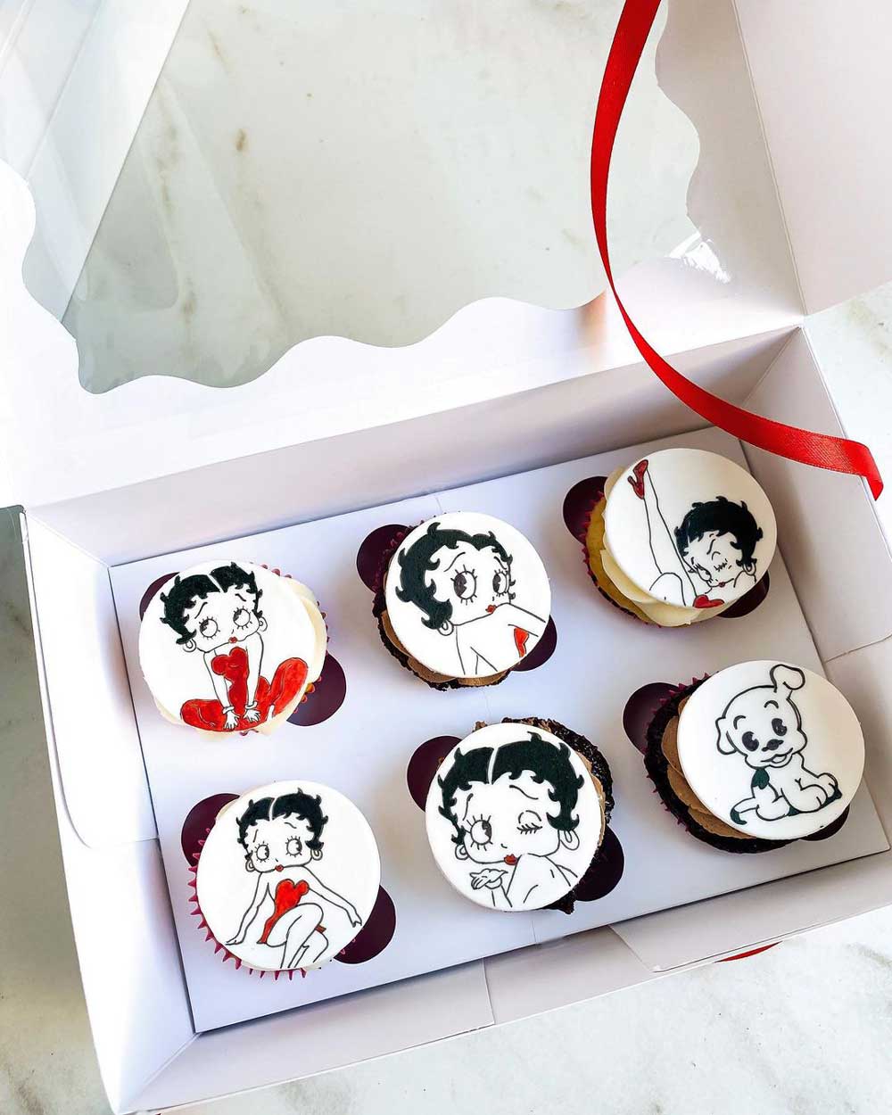 Betty Boop Cupcakes