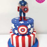 Captain America Cake
