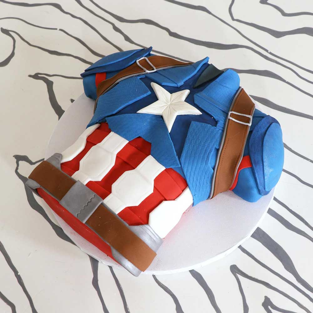 Captain America Cake