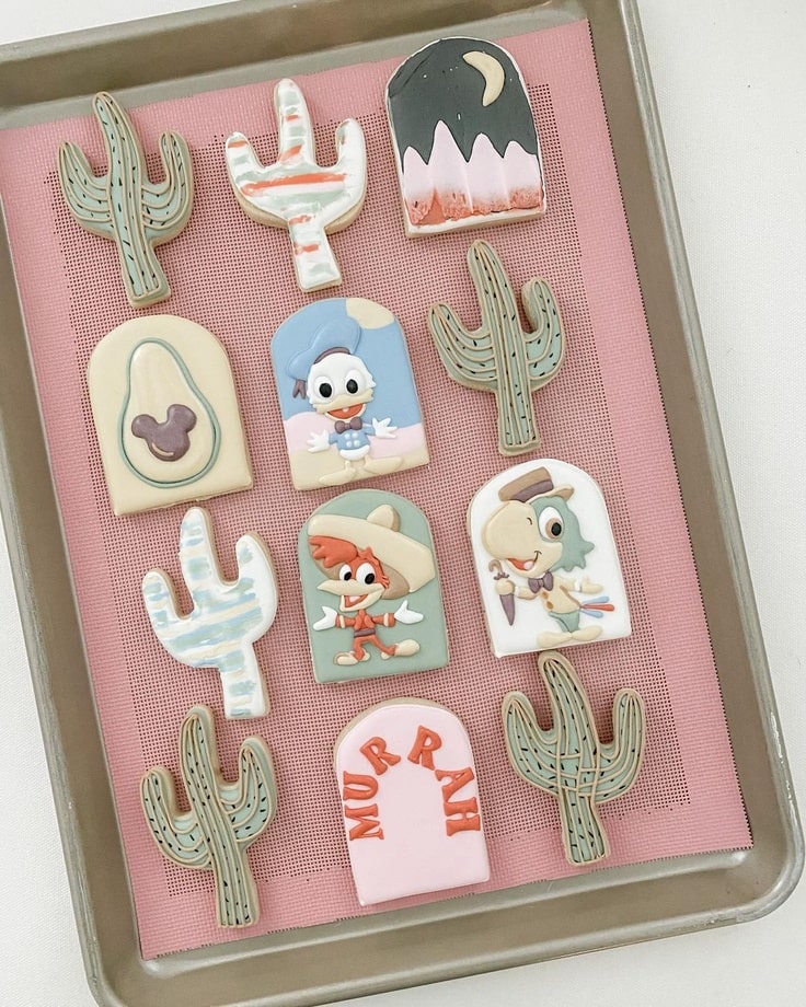 Three Caballeros Cookies