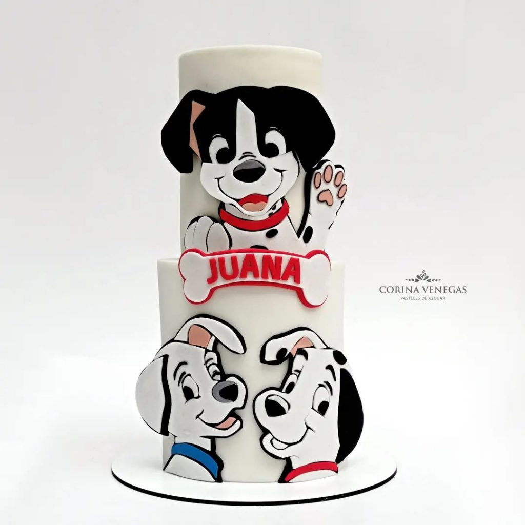101 Dalmatians cake